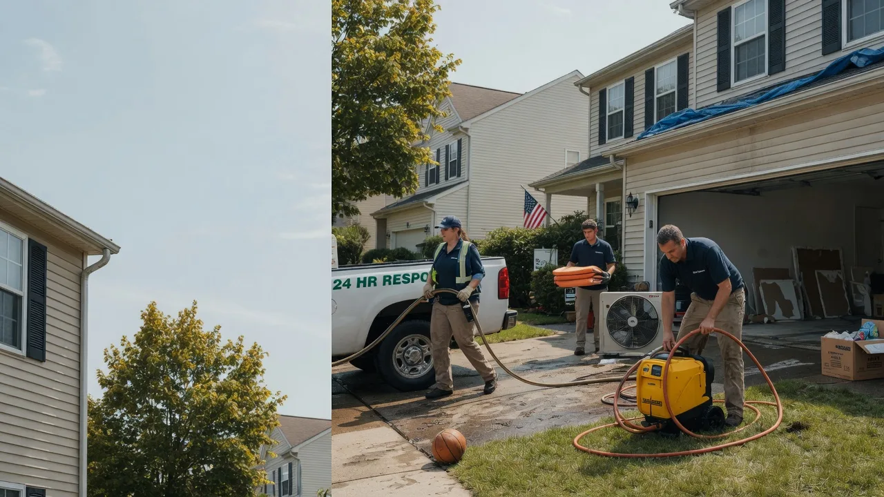 Emergency Water Damage Restoration in Hamburg, PA near me